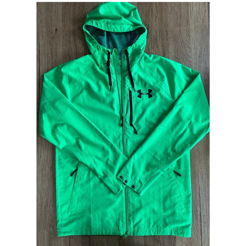 Under Armour Men's Neon Green UA Storm Jacket Size Medium